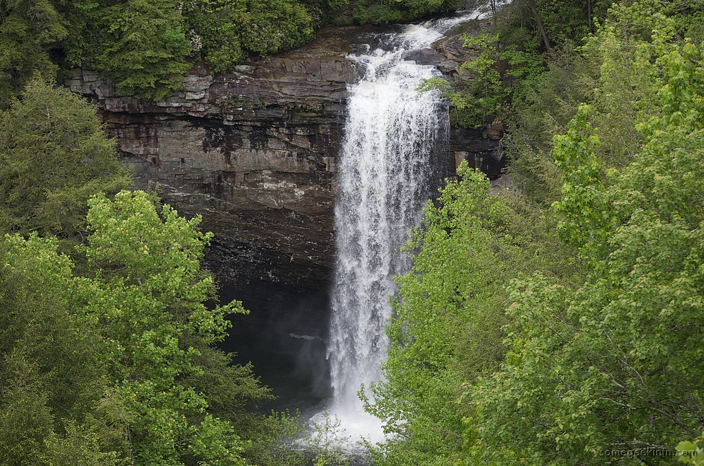 Foster Falls waterfall