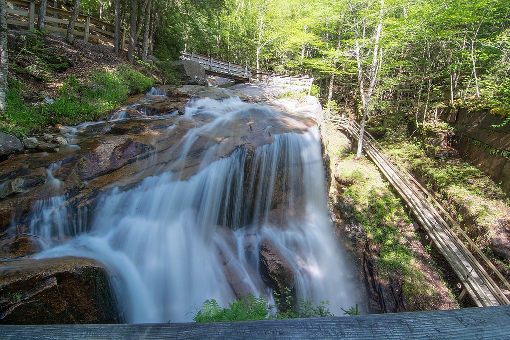 Franconia Falls waterfall