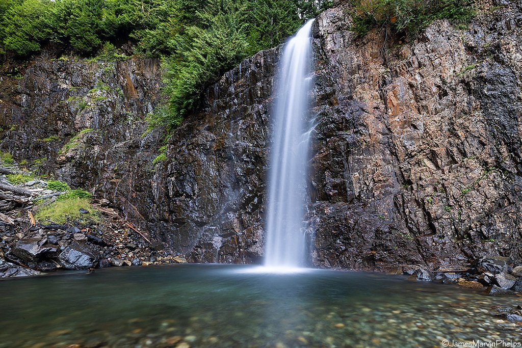 Franklin Falls waterfall