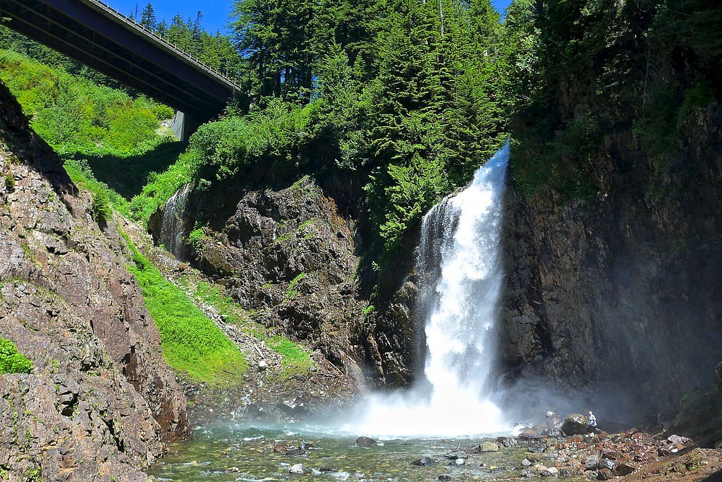 Franklin Falls waterfall