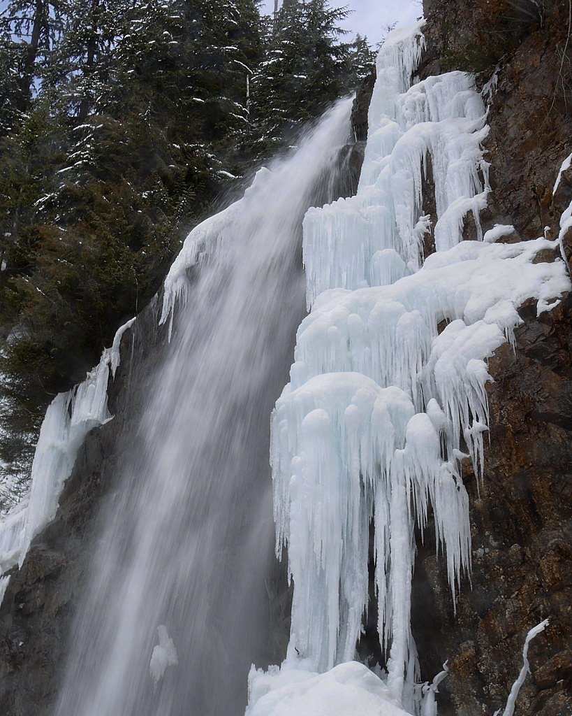 Franklin Falls waterfall