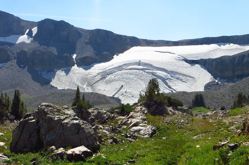 Glacier Falls waterfall