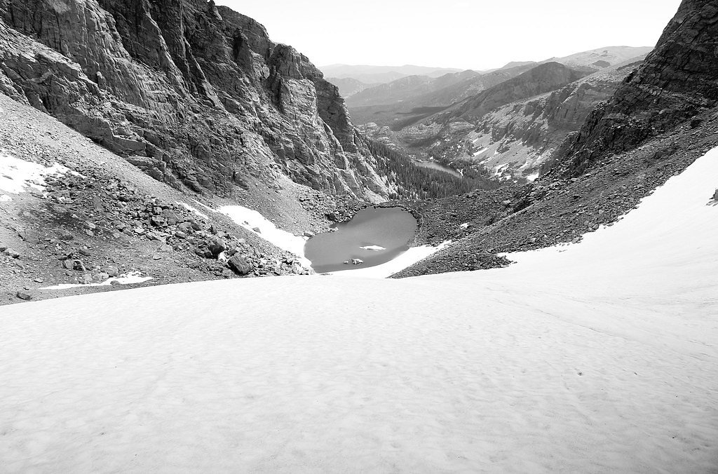 Glacier Falls waterfall