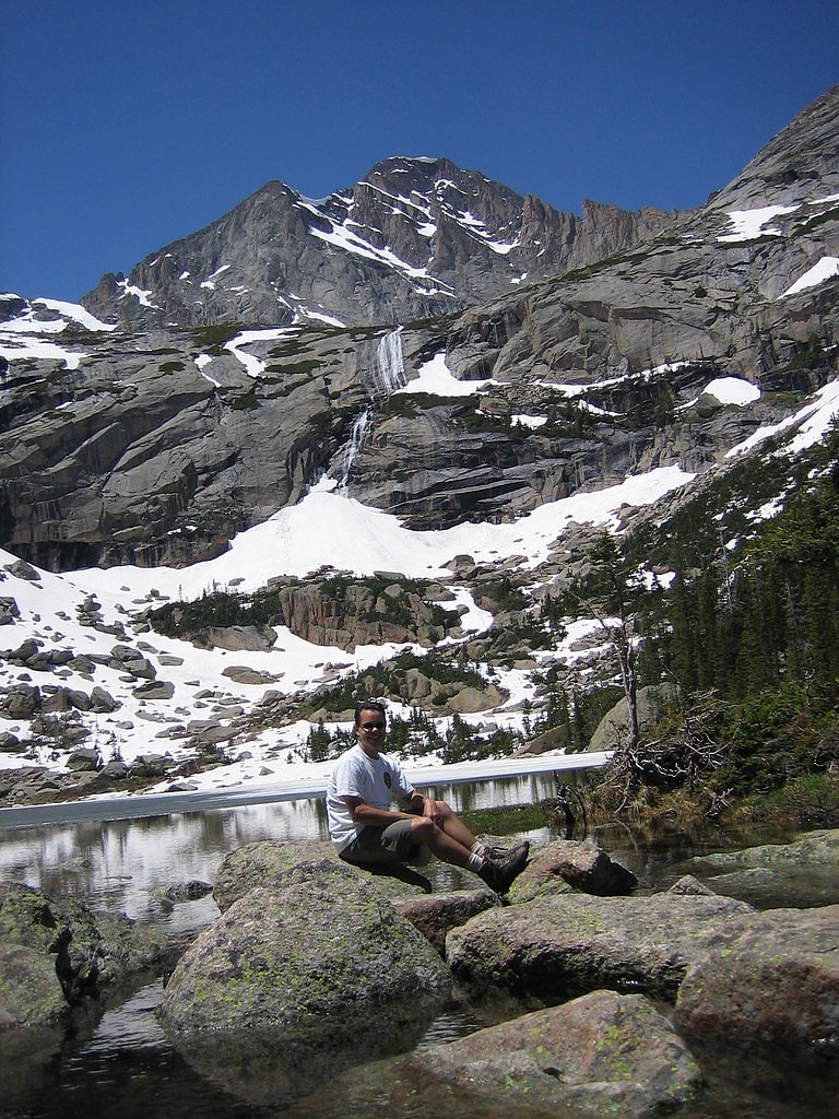 Glacier Falls waterfall