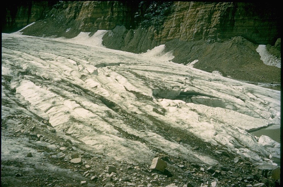 Glacier Falls waterfall