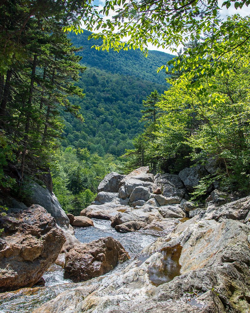 Glen Ellis Falls waterfall