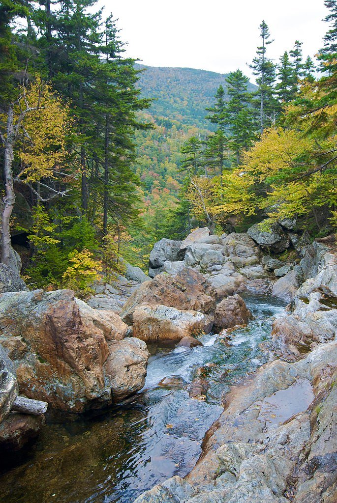 Glen Ellis Falls waterfall