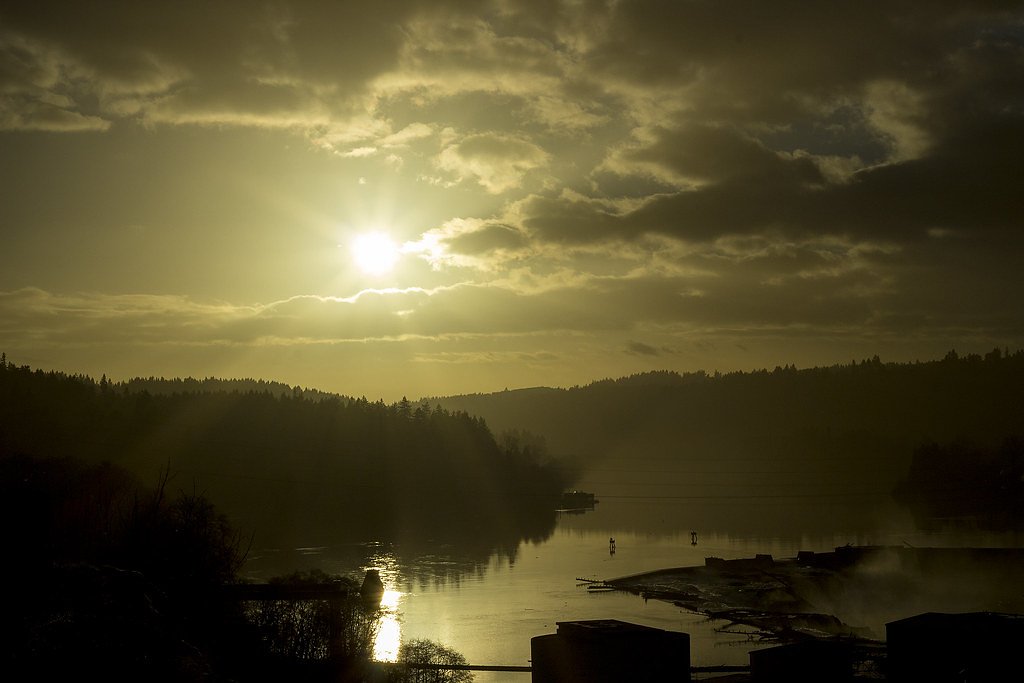 Golden Falls waterfall