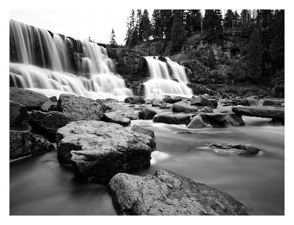 Gooseberry Falls waterfall