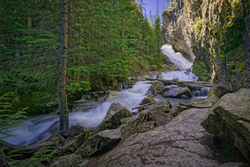 Granite Falls waterfall