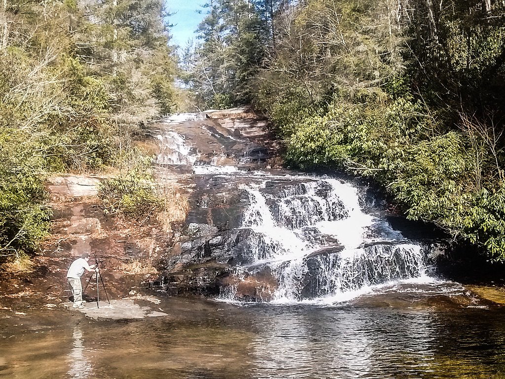 Grassy Creek Falls waterfall