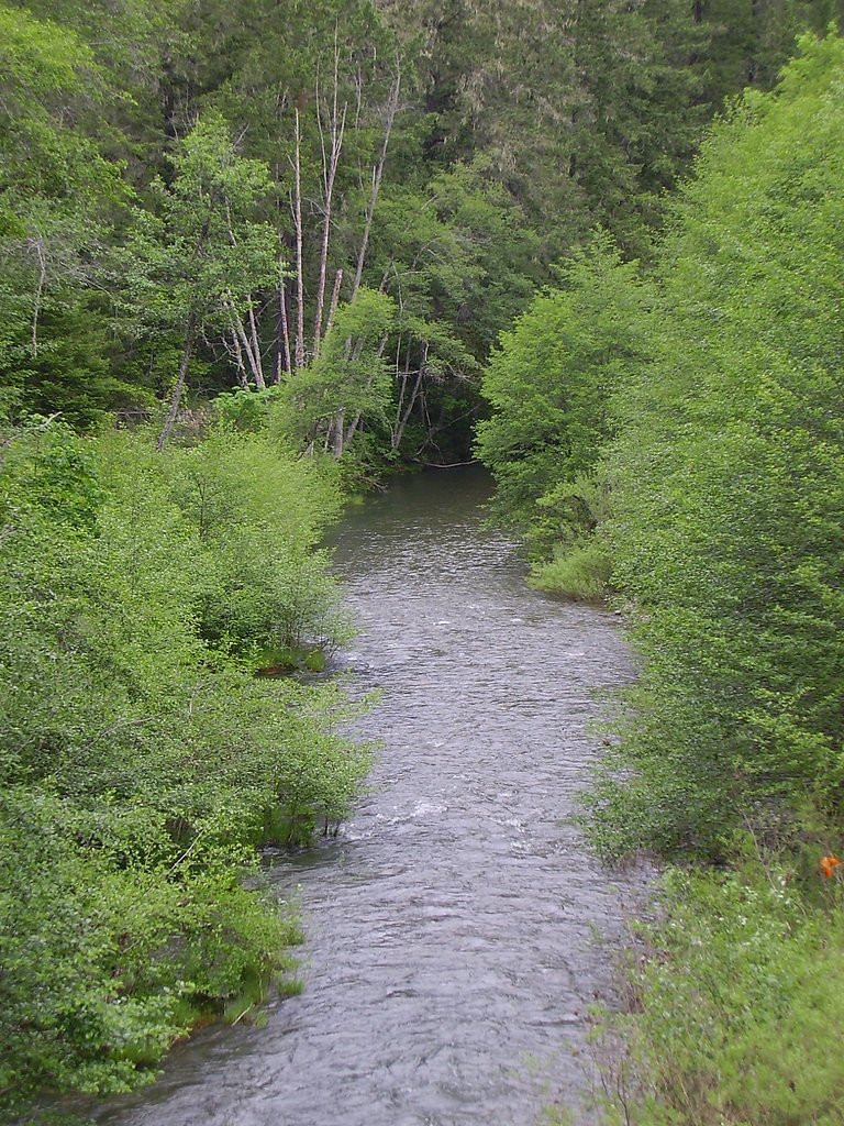 Grave Creek Falls waterfall