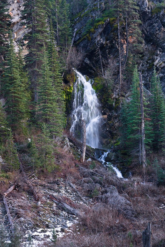 Graves Creek Falls waterfall
