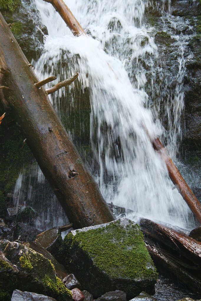 Grotto Falls waterfall