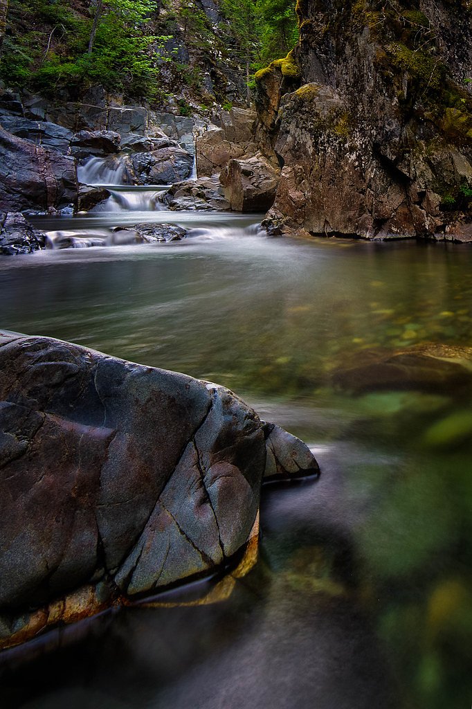 Grouse Creek Falls waterfall