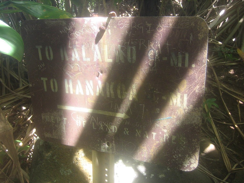 Hanakoa Falls waterfall