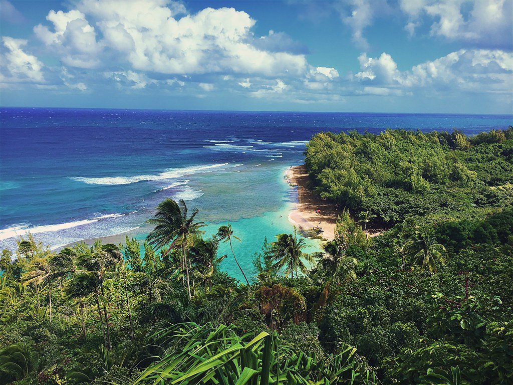 Hanakāpīʻai Falls waterfall