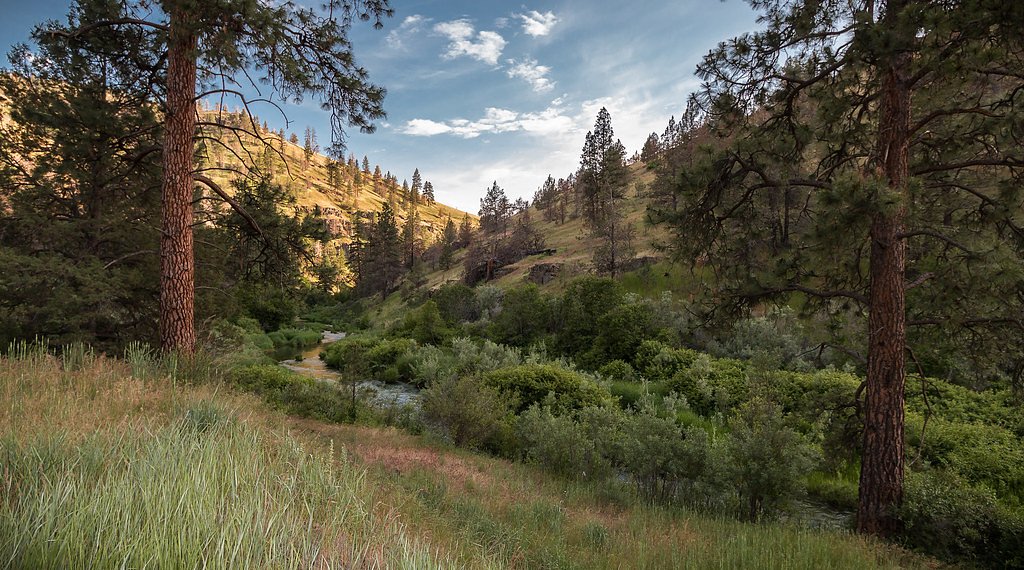 Hawk Creek Falls waterfall
