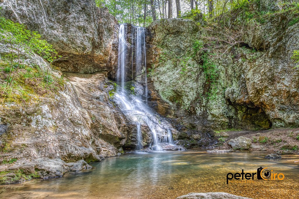 High Shoals Falls waterfall