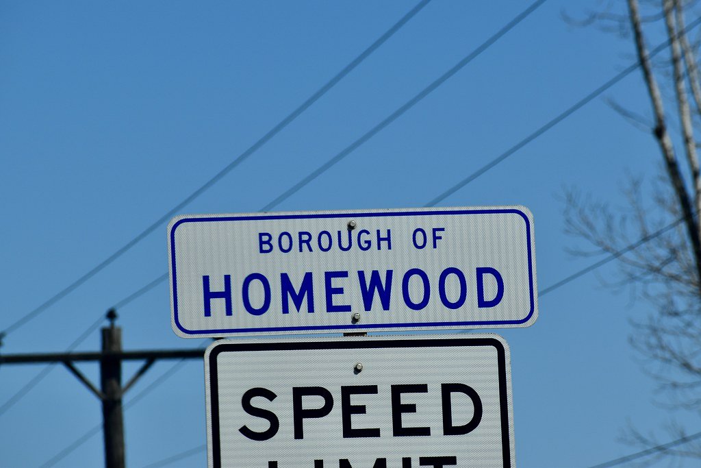 Homewood Falls waterfall