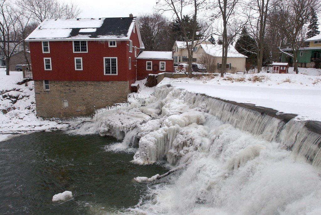 Honeoye Falls waterfall