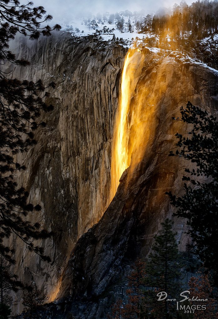 Horsetail Falls waterfall