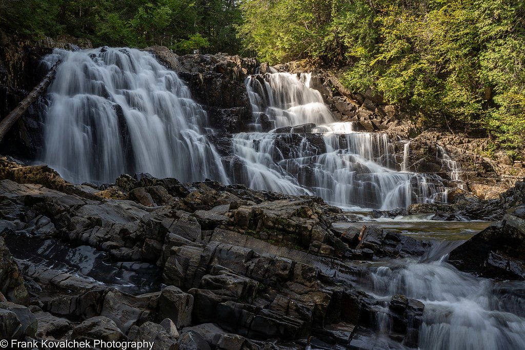 Houston Brook Falls waterfall