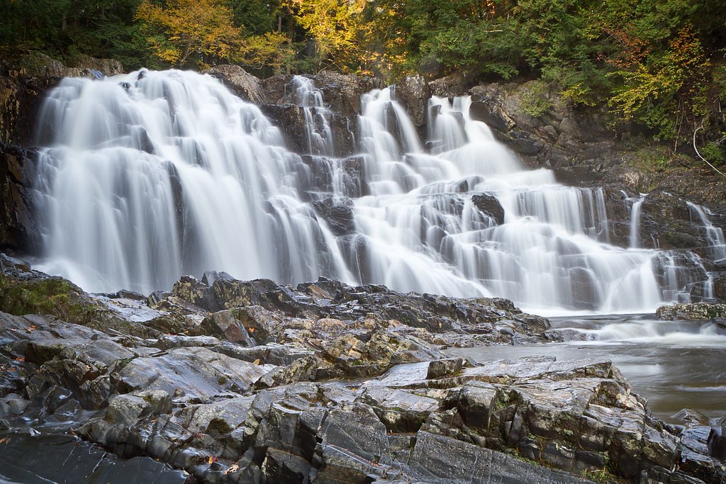 Houston Brook Falls waterfall