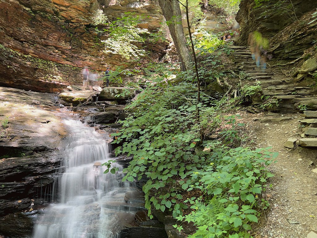 Huron Falls waterfall