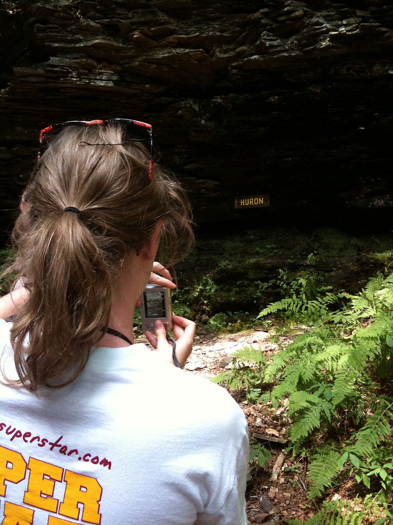 Huron Falls waterfall