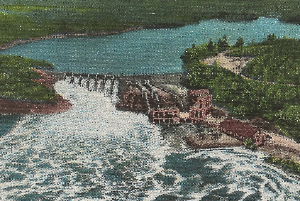 Hydraulic Dam Falls waterfall