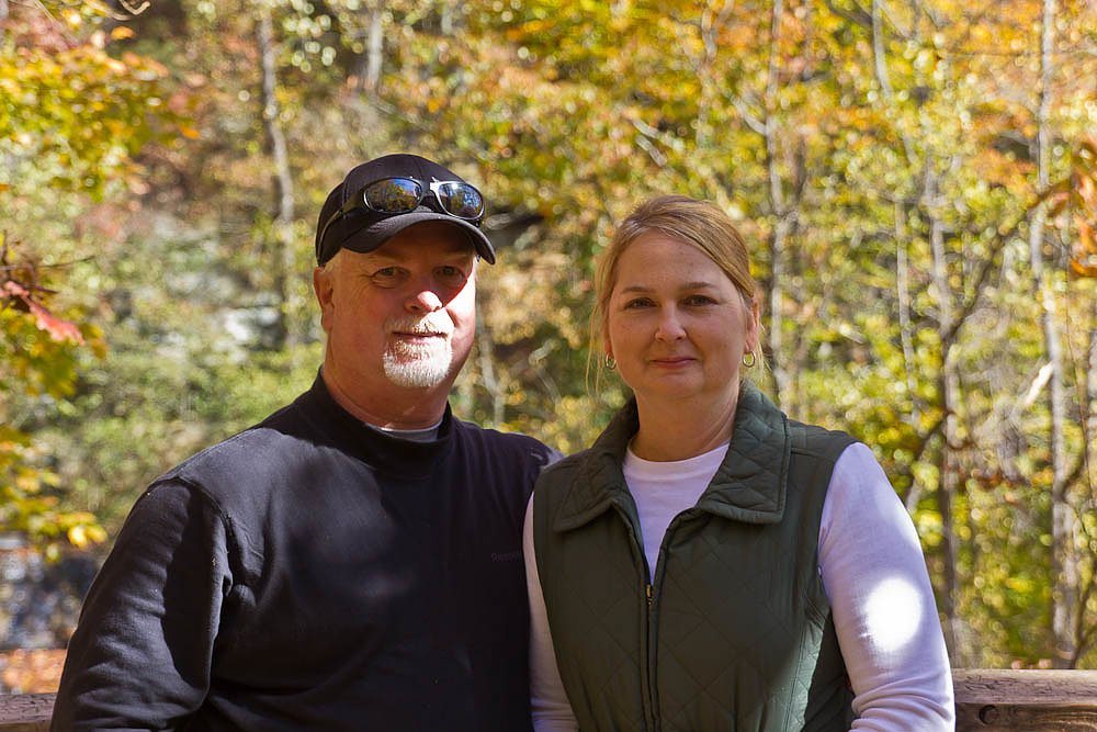 Isaqueena Falls waterfall