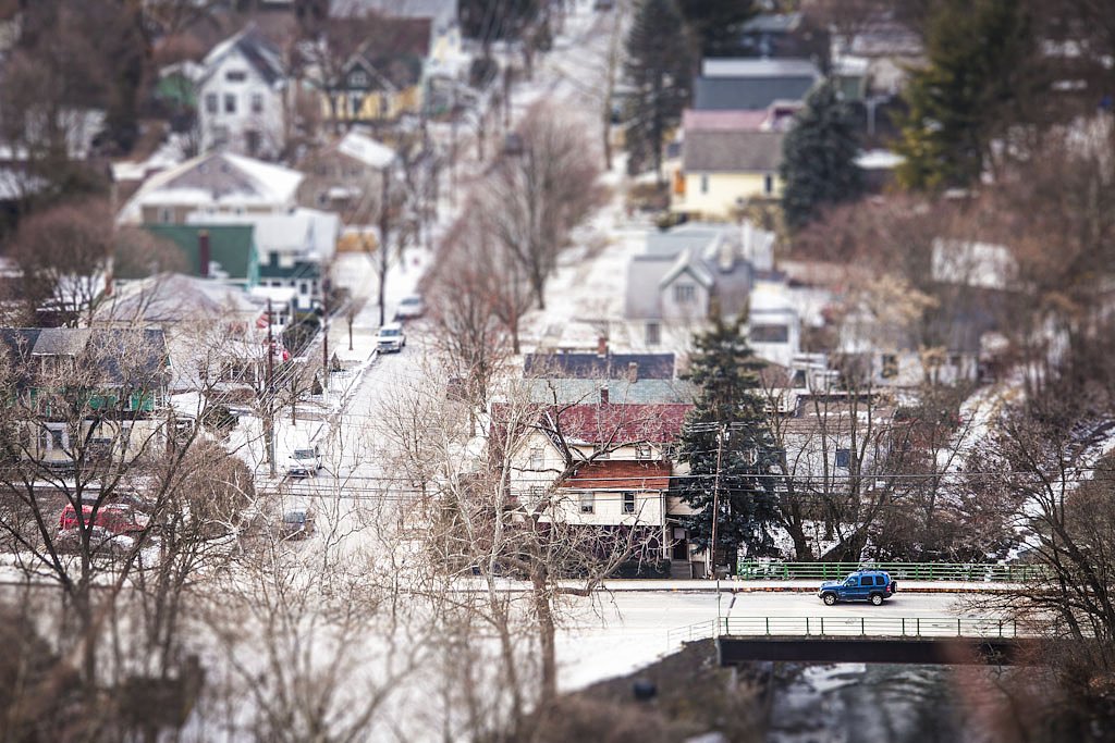 Ithaca Falls waterfall