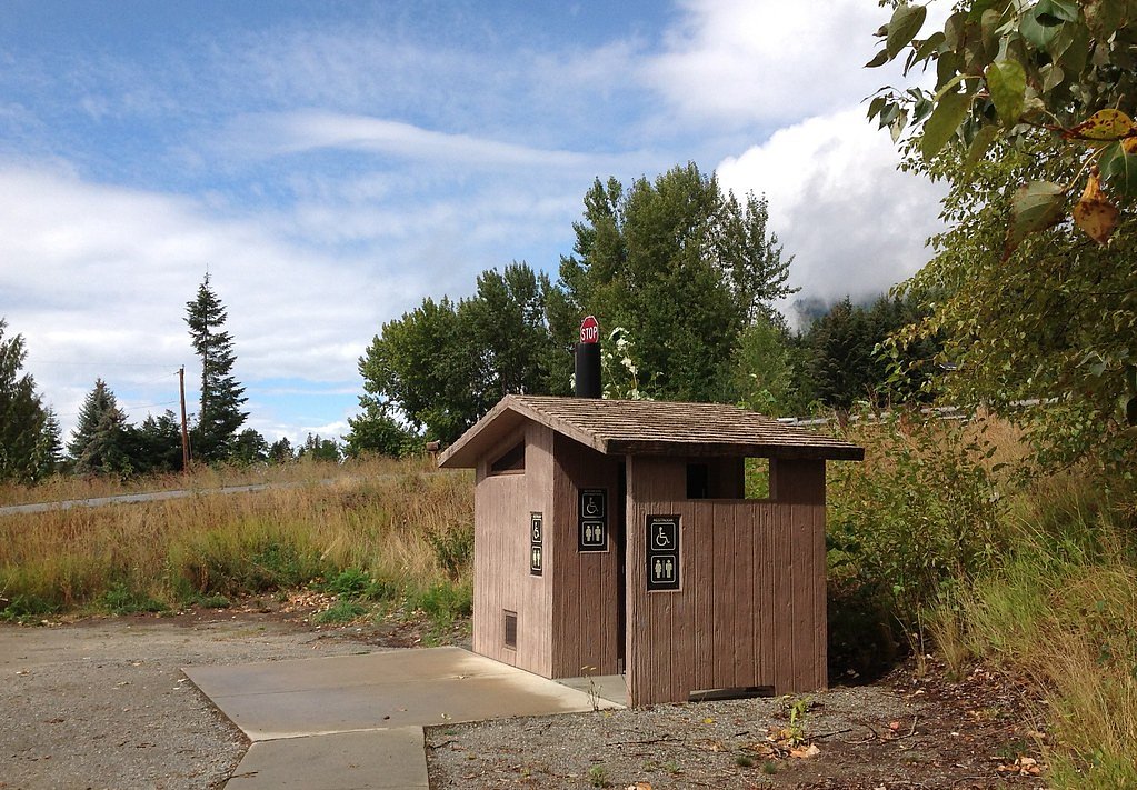 Kalispell Falls waterfall