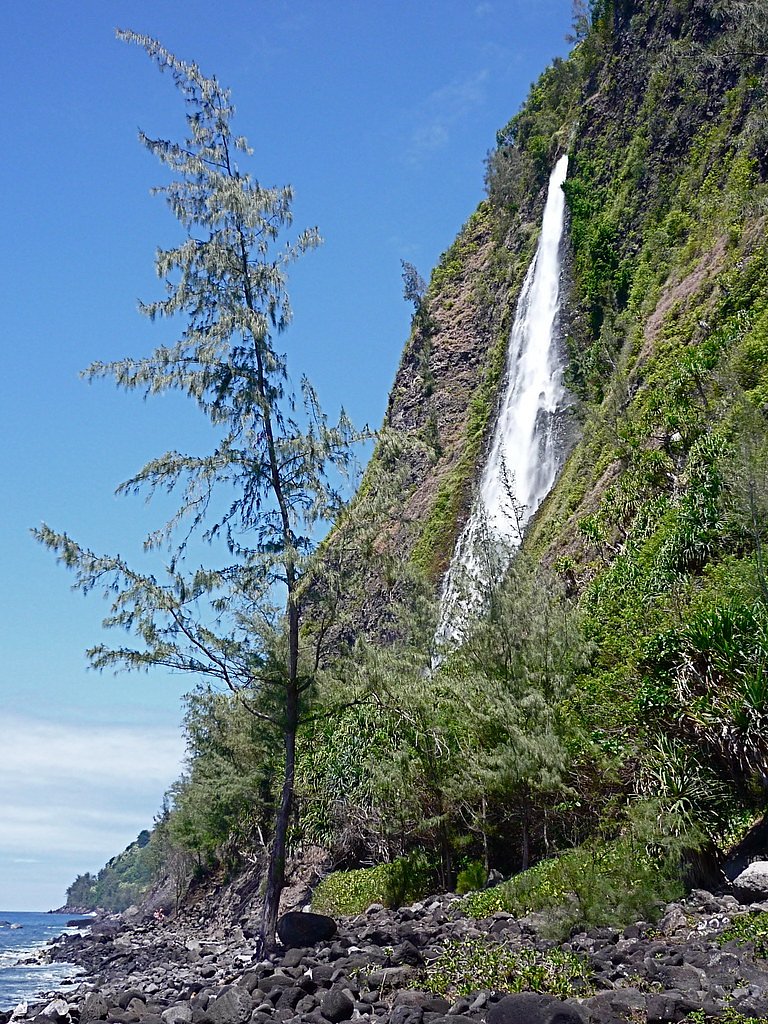 Kaluahine Falls waterfall
