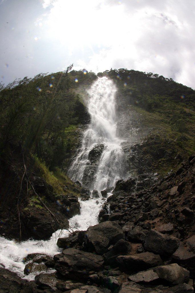 Kaluahine Falls waterfall