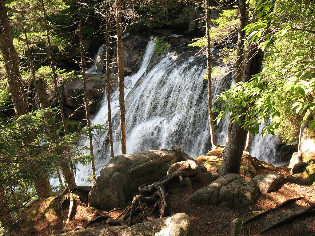 Katahdin Stream Falls waterfall