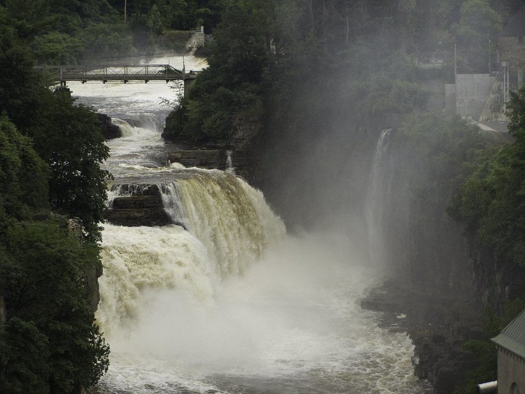 Kent Falls waterfall