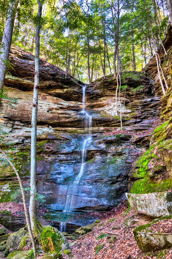 Kinlock Falls waterfall