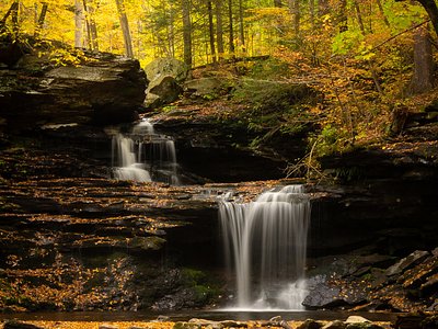 Kitchen Creek Falls, PA