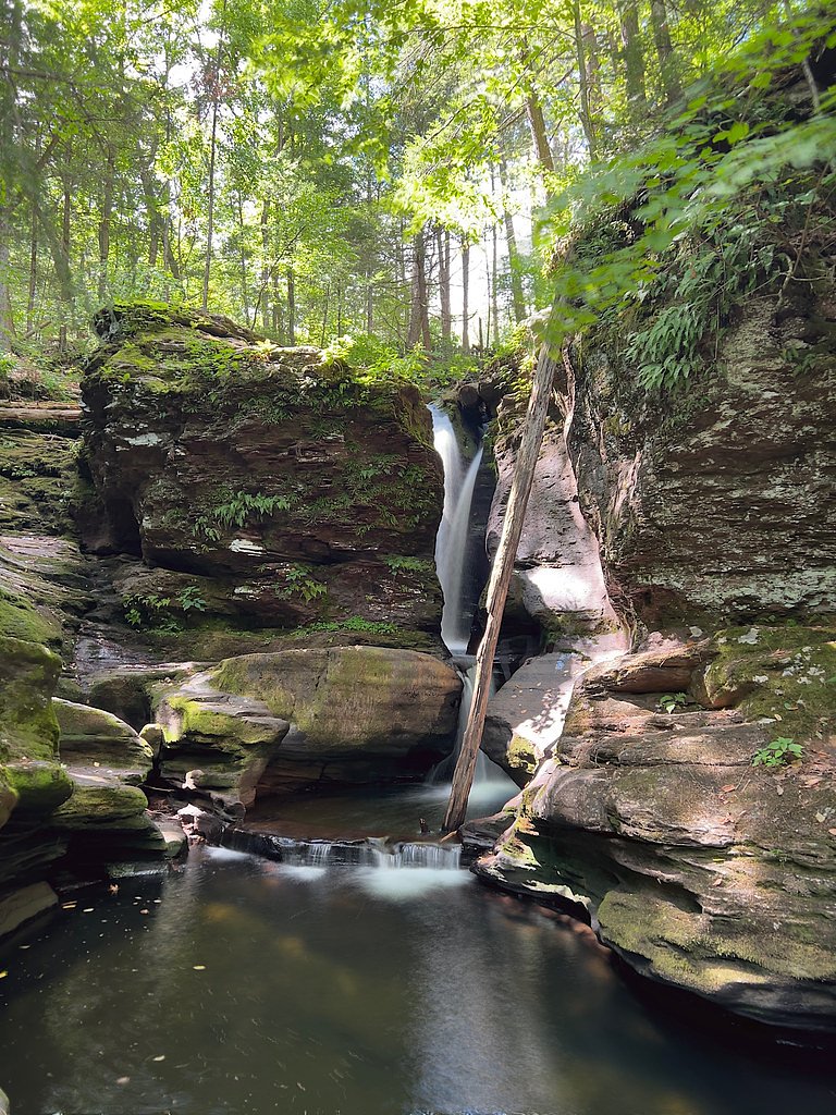 Kitchen Creek Falls waterfall