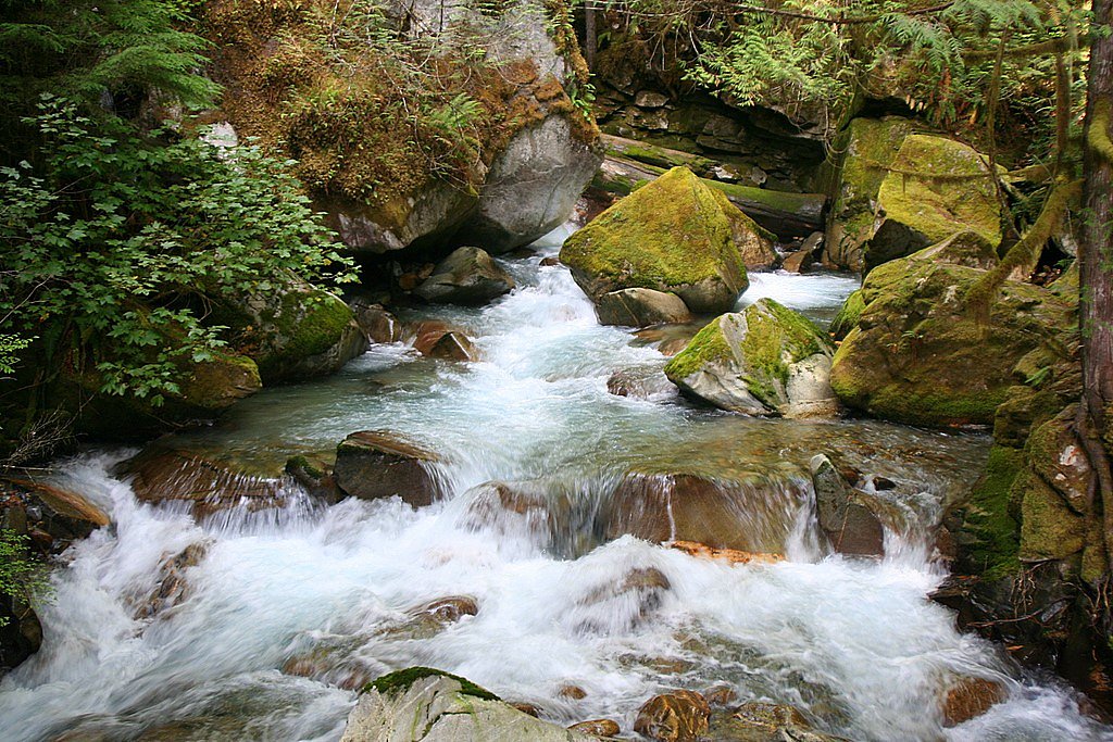 Ladder Creek Falls waterfall