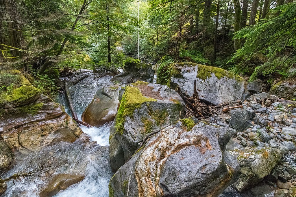 Ladder Creek Falls waterfall