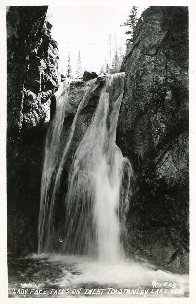 Lady Face Falls waterfall