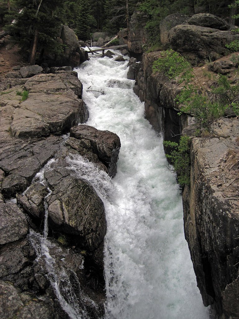 Lake Fork Falls waterfall