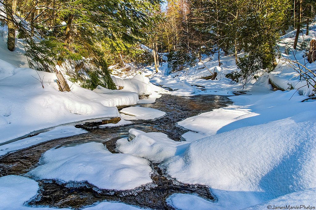 Laughing Whitefish Falls waterfall