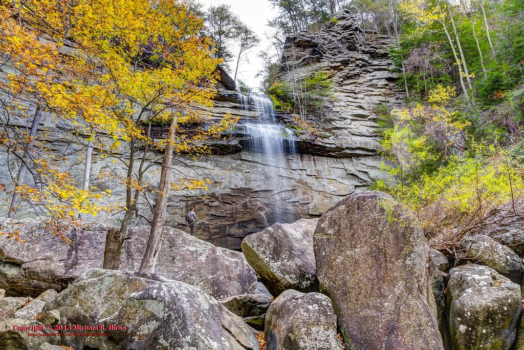 Laurel Falls waterfall