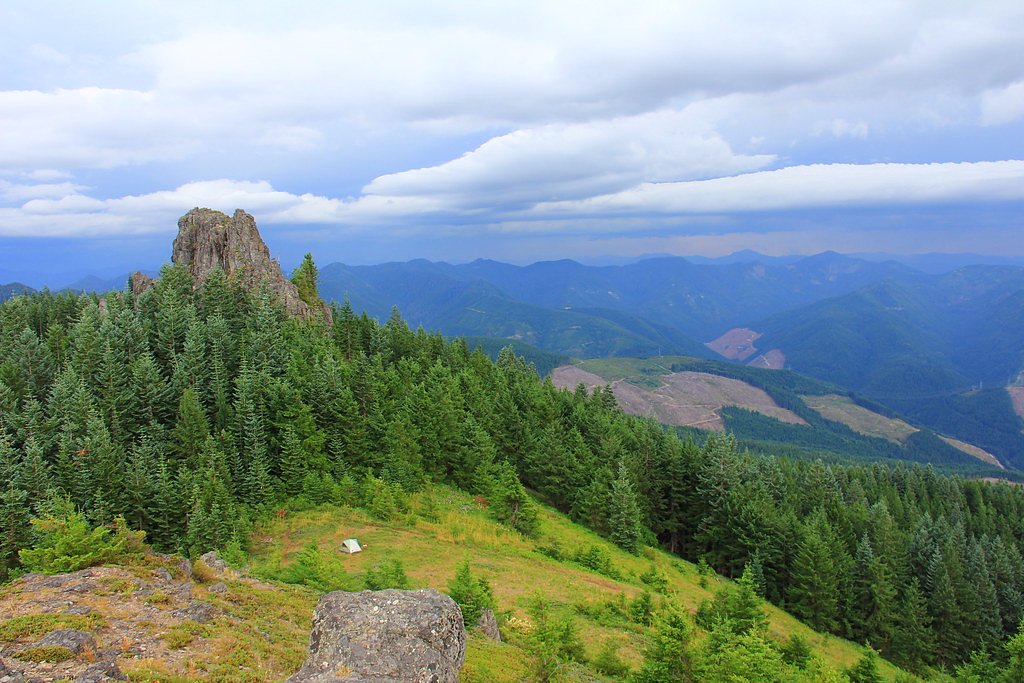 Lava Island Falls waterfall