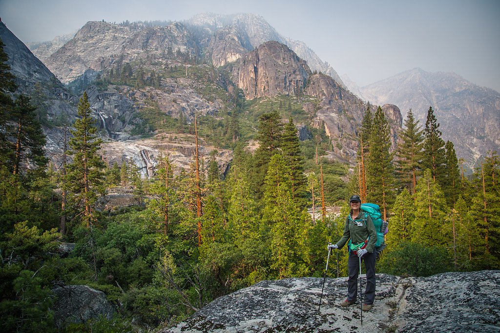 Le Conte Falls waterfall