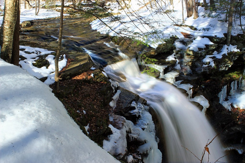Lewis Falls waterfall